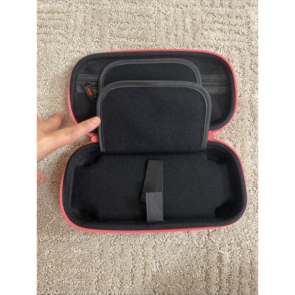 Nintendo Switch Lite Portable Carry Case Pink Hard Shell, Travel Pouch - Picture 7 of 7